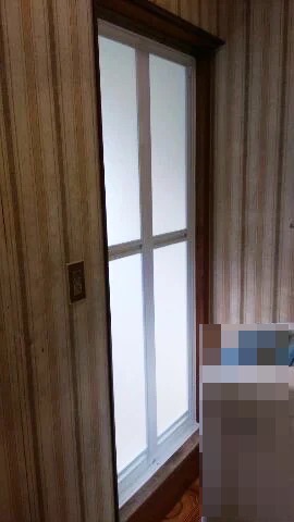 浴室のドアだけを交換したリフォーム事例 【浜松市東区】