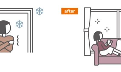 冬の窓辺が寒いを解決 窓を断熱する方法