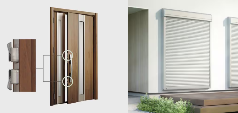 窓の防犯・玄関ドアの防犯対策｜侵入を防ぐポイント